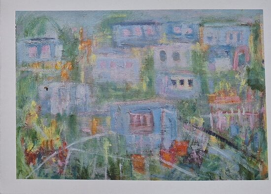 Allotments in the Rain