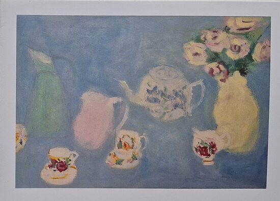 Tea Party in Blue