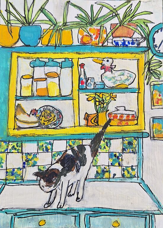 Cat in the Kitchen