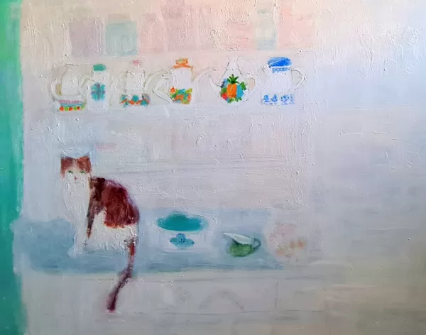 On the Dresser Oils on Canvas 120cm x 100cm 2023